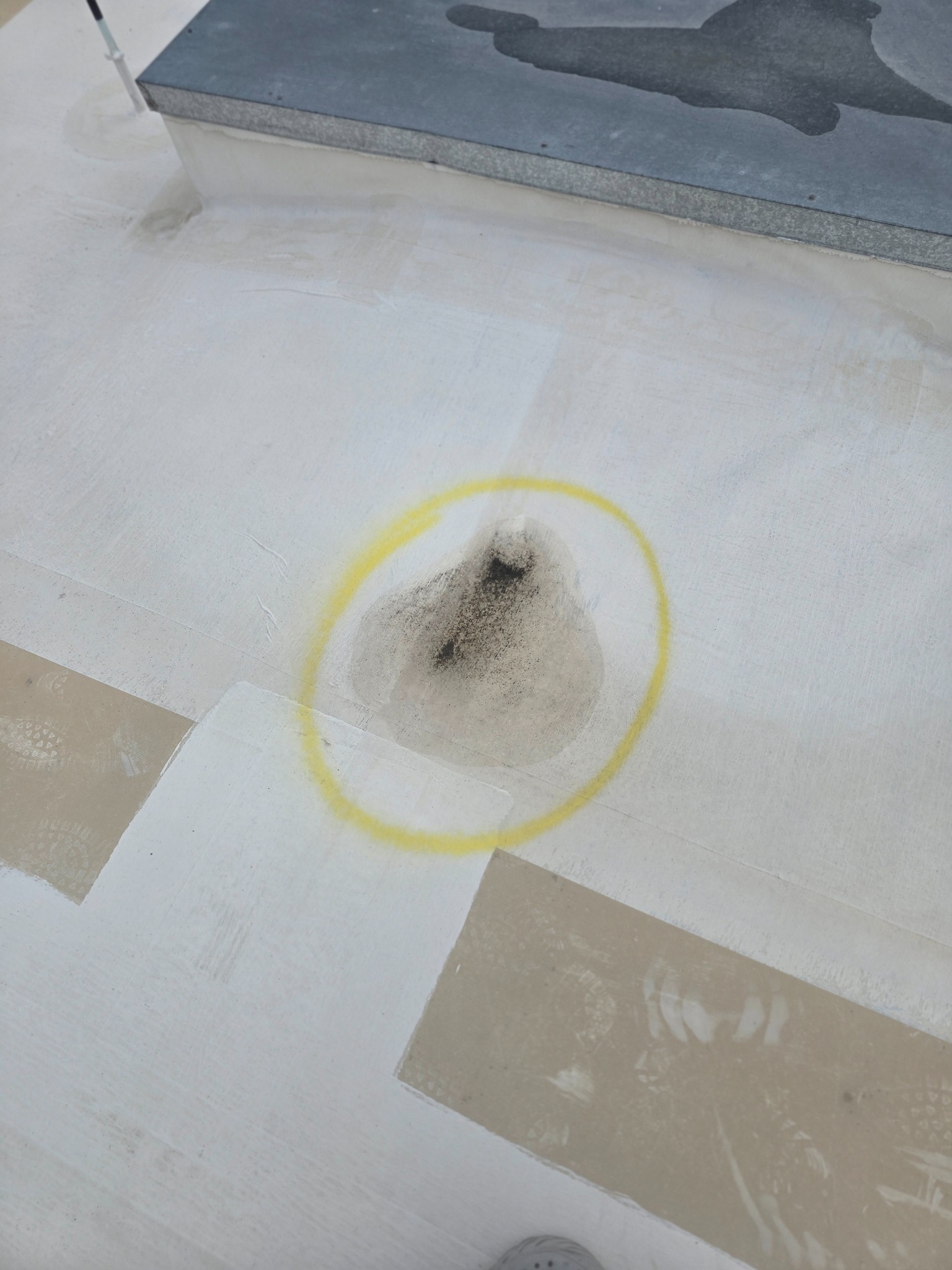 Leak Repair Prep - Before/after area work